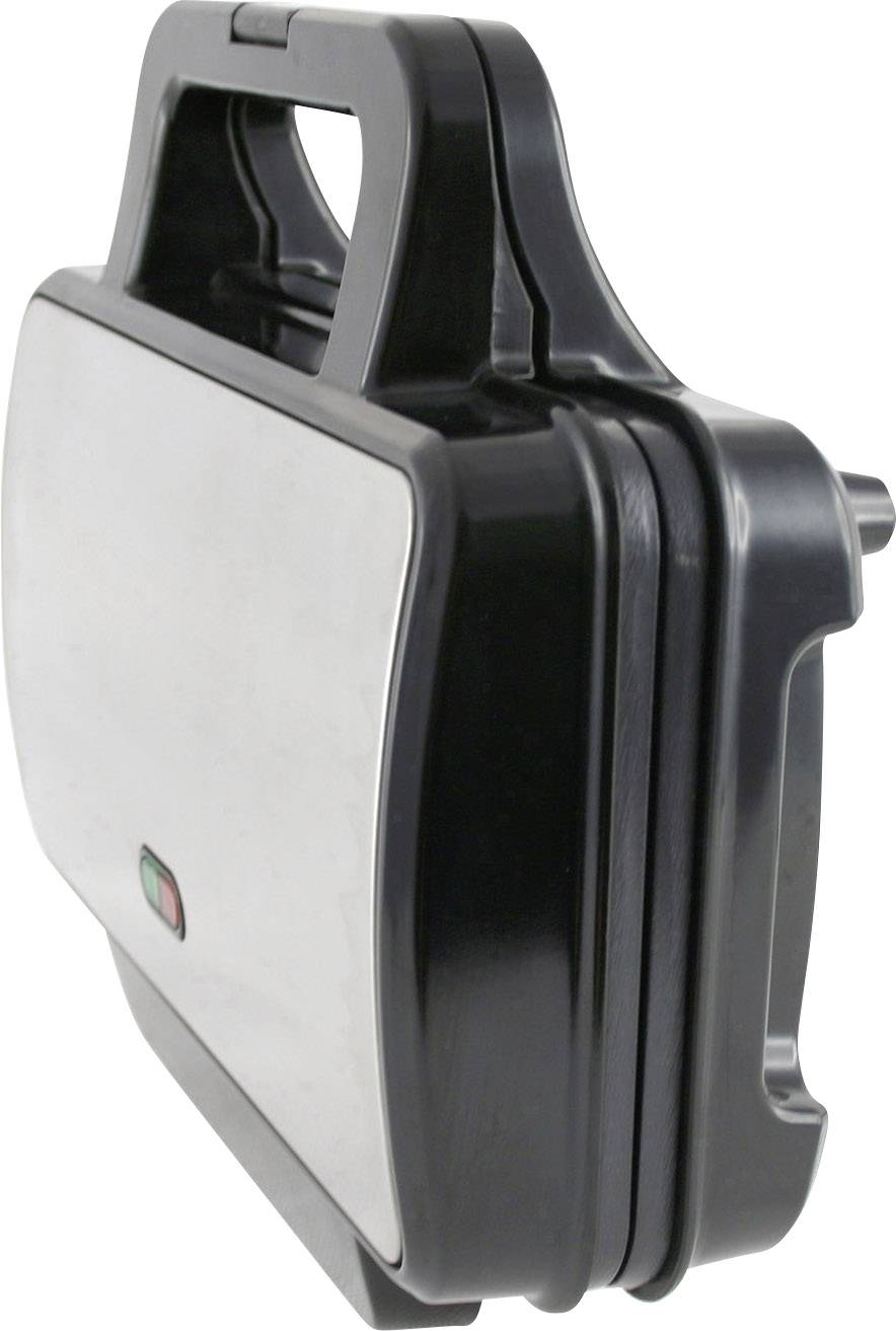 EMERIO ST-109562 Sandwich-Toaster Edelstahl, Schwarz