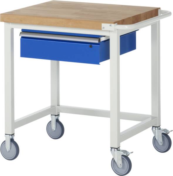 RAU 05 8001A1-077B4S.11 Fahrbare Werkbank (B x H x T) 750 x 880 x 700mm