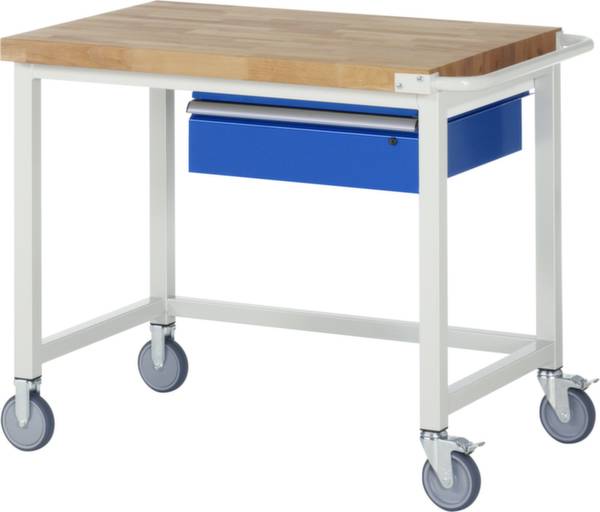 RAU 05 8001A1-107B4S.11 Fahrbare Werkbank (B x H x T) 1000 x 880 x 700mm