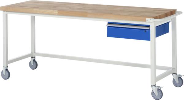 RAU 05 8001A1-207B4S.11 Fahrbare Werkbank (B x H x T) 2000 x 880 x 700mm