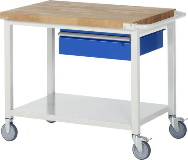 RAU 05 8001A6-107B4S.11 Fahrbare Werkbank (B x H x T) 1000 x 880 x 700mm