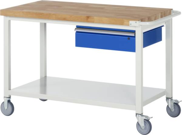 RAU 05 8001A6-127B4S.11 Fahrbare Werkbank (B x H x T) 1250 x 880 x 700mm