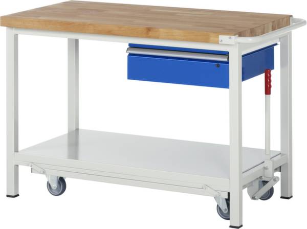 RAU 05 8001A6-127B4F.11 Werkbank (B x H x T) 1250 x 880 x 700mm