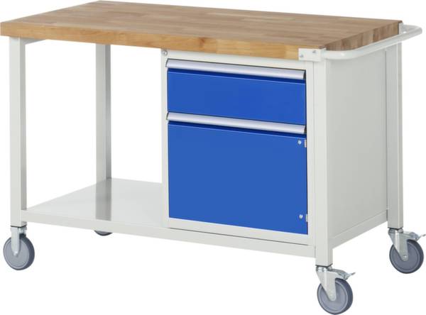 RAU 05 8152A6-127B4S.11 Fahrbare Werkbank (B x H x T) 1250 x 880 x 700mm