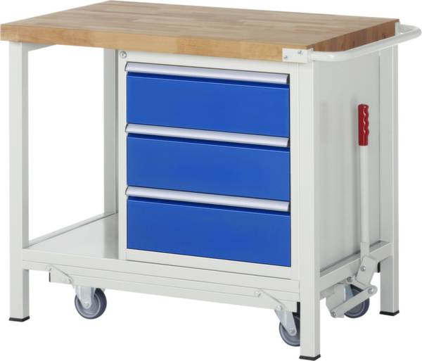 RAU 05 8157A6-107B4F.11 Werkbank (B x H x T) 1000 x 880 x 700mm