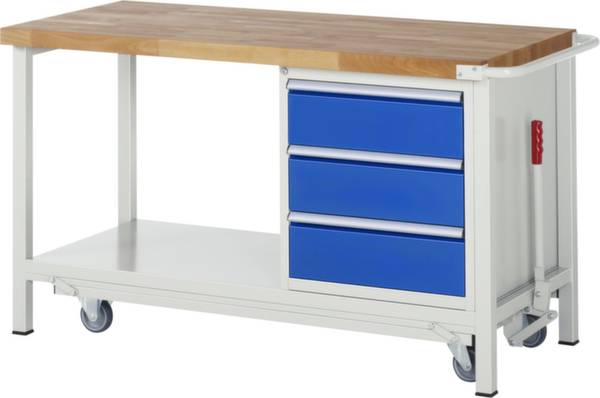 RAU 05 8157A6-157B4F.11 Werkbank (B x H x T) 1500 x 880 x 700mm