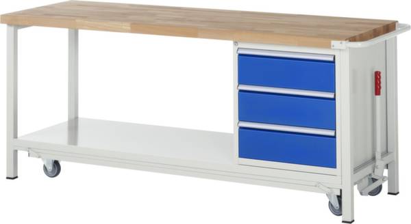 RAU 05 8157A6-207B4F.11 Werkbank (B x H x T) 2000 x 880 x 700mm