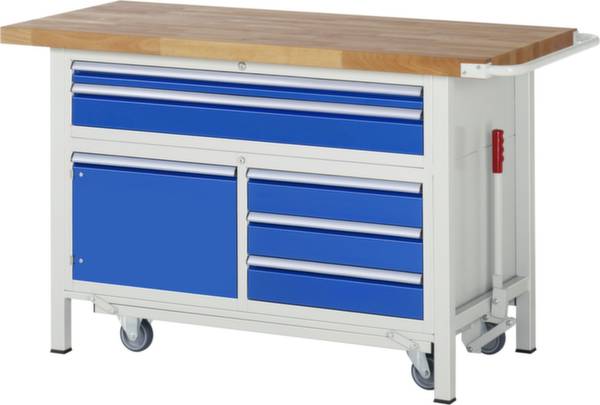 RAU 05 8922A2-157B4F.11 Werkbank (B x H x T) 1500 x 880 x 700mm