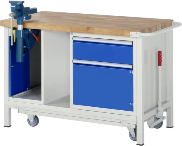 RAU 05 8181A6-127B4F.11 Werkbank (B x H x T) 1250 x 880 x 700mm