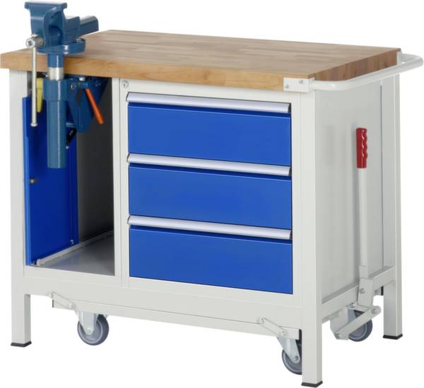 RAU 05 8183A2-107B4F.11 Werkbank (B x H x T) 1000 x 880 x 700mm