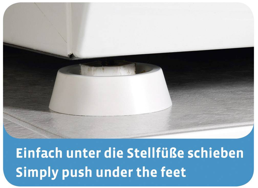 Xavax Vibrationsdämpfer f. Waschmaschine, 4 Stück