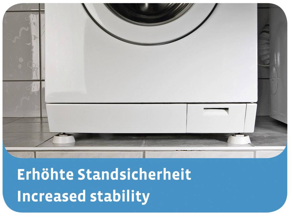 Xavax Vibrationsdämpfer f. Waschmaschine, 4 Stück