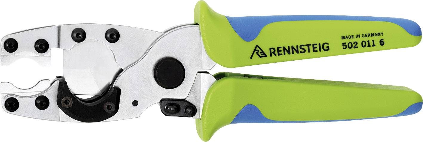 Handkabelschneider mit grünen und blauen Griffen, geeignet zum Schneiden von Aluminium- und Kupferkabeln.