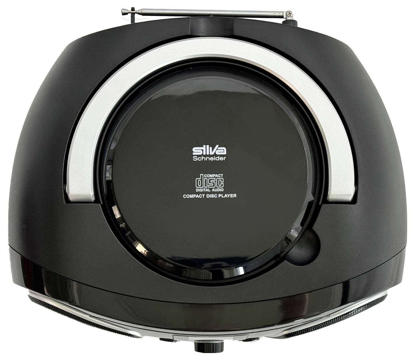 Silva Schneider MPC 19.4 USB CD-Radio UKW AUX, CD, USB Schwarz, Silber
