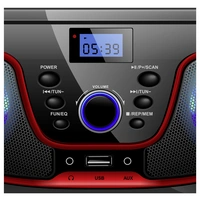 Silva Schneider MPC 19.4 USB CD-Radio UKW AUX, CD, USB Schwarz, Rot Silva Schneider MPC 19.4 USB CD-Radio UKW AUX, CD, USB Schwarz, Rot