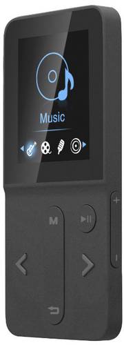 Mobile Beat MP 418 PLL MP4 Player 4GB Schwarz eBook Funktion, FM Radio, Sprachaufnahme  - Onlineshop Voelkner