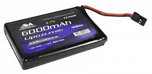 ArrowMax Modellbau-Akkupack (LiPo) 3.7V 6000 mAh Softcase JR-Buchse