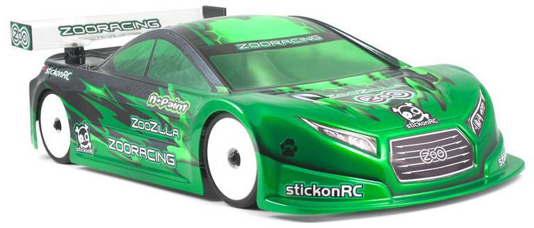 ZooRacing ZR-0001-07 1:10 Karosserie ZooZilla 0.7 190 mm Unlackiert, nicht ausgeschnitten