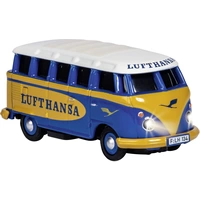 Carson Modellsport 500504134 VW Bus T1 Samba Lufthansa 1:87 RC Modellauto Elektro Straßenmodell Heckantrieb (2WD) inkl. Akku Carson Modellsport 500504134 VW Bus T1 Samba Lufthansa 1:87 RC Modellauto Elektro Straßenmodell Heckantrieb (2WD) inkl. Akku