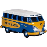 Carson Modellsport 500504134 VW Bus T1 Samba Lufthansa 1:87 RC Modellauto Elektro Straßenmodell Heckantrieb (2WD) inkl. Akku Carson Modellsport 500504134 VW Bus T1 Samba Lufthansa 1:87 RC Modellauto Elektro Straßenmodell Heckantrieb (2WD) inkl. Akku