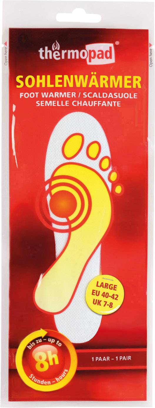 Thermopad natural warmer Gr.L Sohlenwärmer 1 Paar 32485 Betriebsdauer (max.) 8h