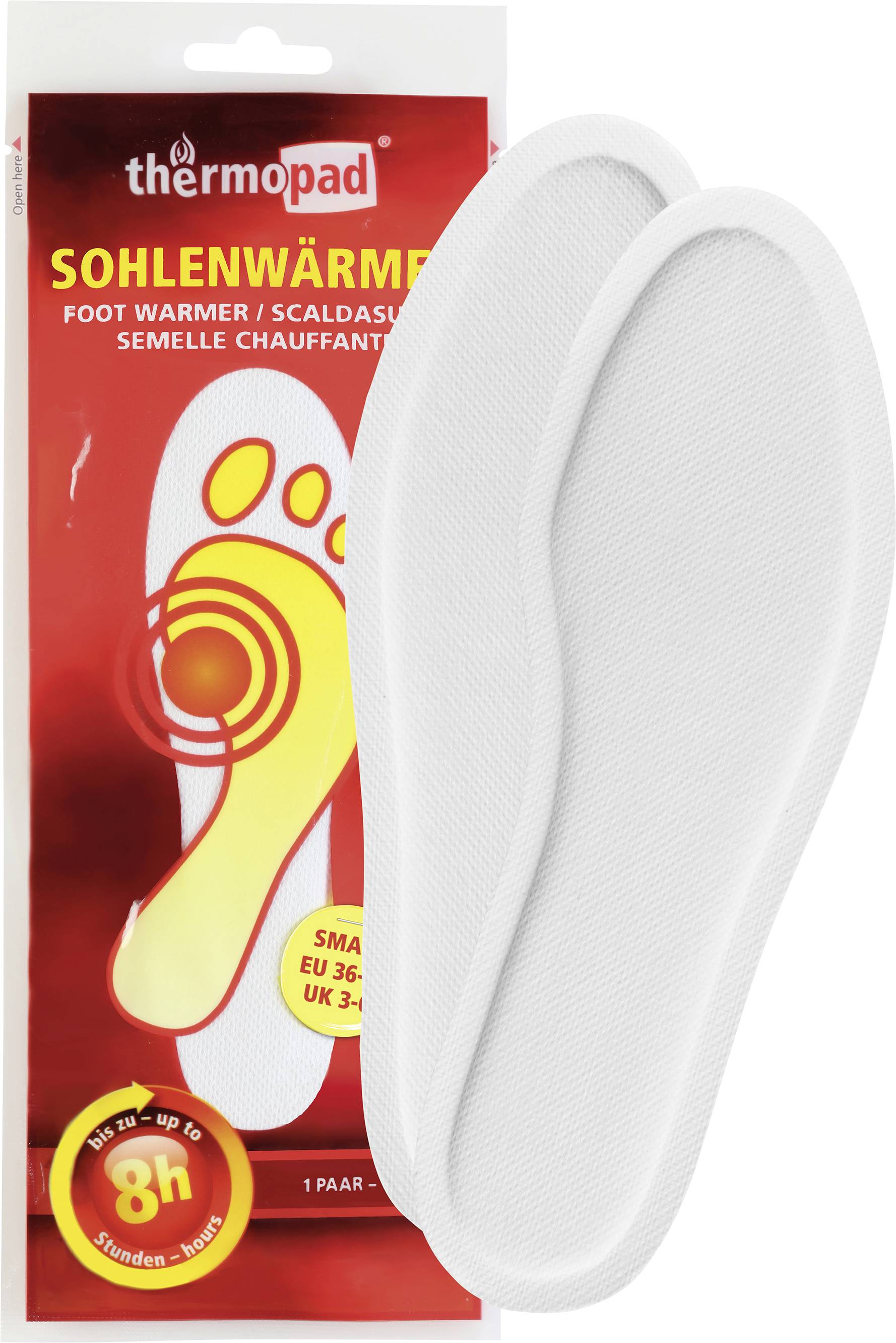 Thermopad natural warmer Gr.XL Sohlenwärmer 1 Paar 32486 Betriebsdauer (max.) 8h