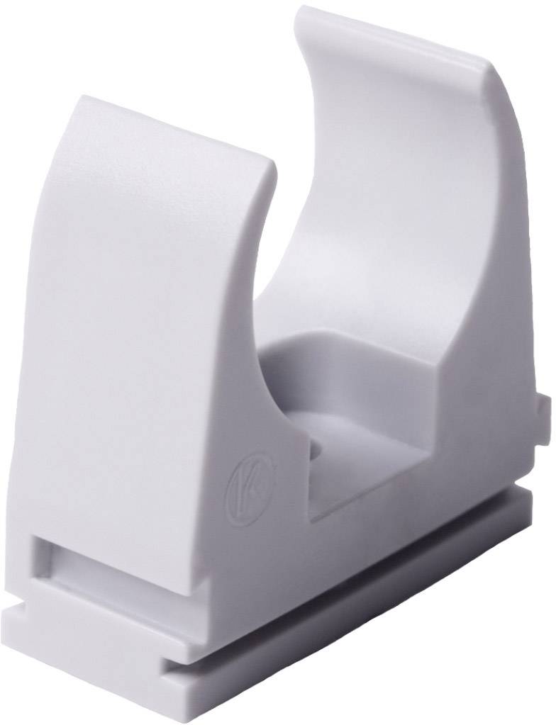 KOPOS 5320_KB Fixierungsclip 15 mm Lichtgrau (RAL 7035)