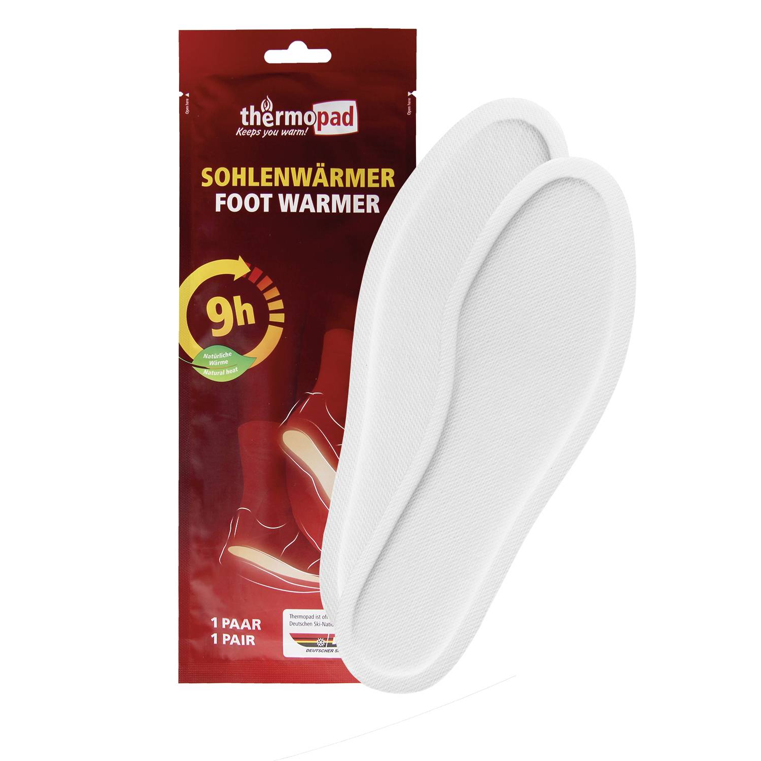 Thermopad natural warmer Gr.S Sohlenwärmer 1 Paar 78092 Betriebsdauer (max.) 8 h