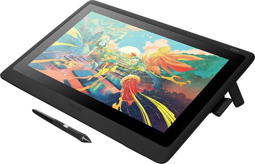 Wacom Cintiq 16 USB Kreativ-Stift-Display EEK: E (A - G) Schwarz