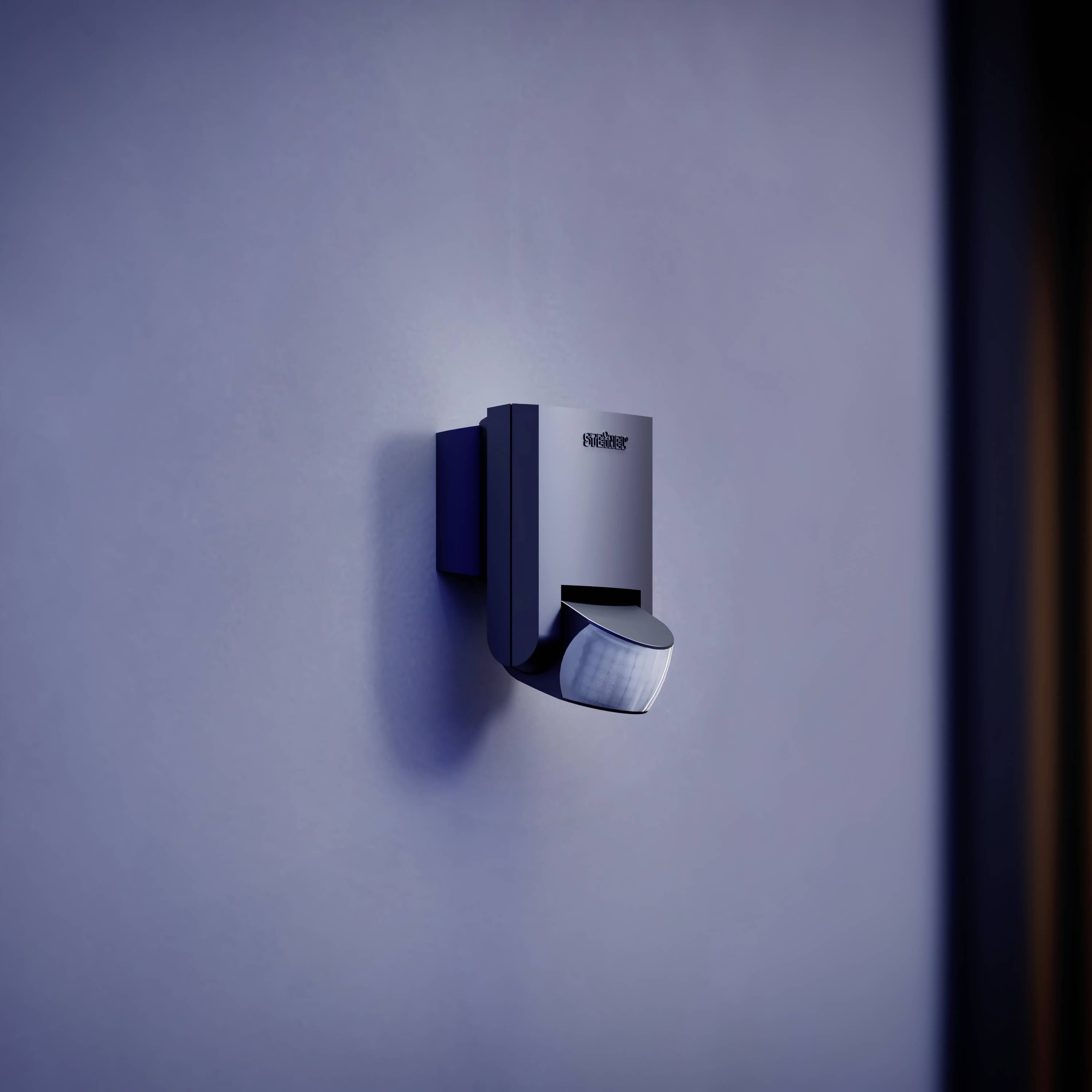 Steinel 035761 Aufputz PIR-Bewegungsmelder 130° Relais Anthrazit IP54