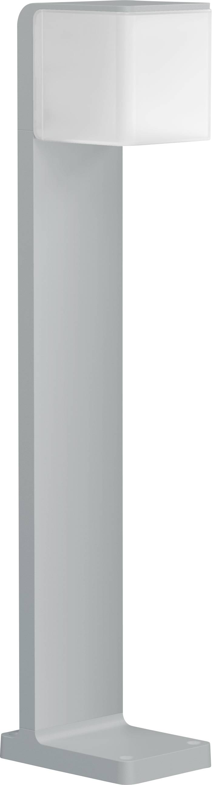 Steinel 055486 GL 80 Cubo LED-Außenstandleuchte mit Bewegungsmelder LED LED fest eingebaut 9.1W Silber