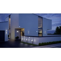 Steinel L 835 SC 055523 LED-Außenwandleuchte mit Bewegungsmelder LED LED fest eingebaut 9.1W Silber Steinel L 835 SC 055523 LED-Außenwandleuchte mit Bewegungsmelder LED LED fest eingebaut 9.1W Silber