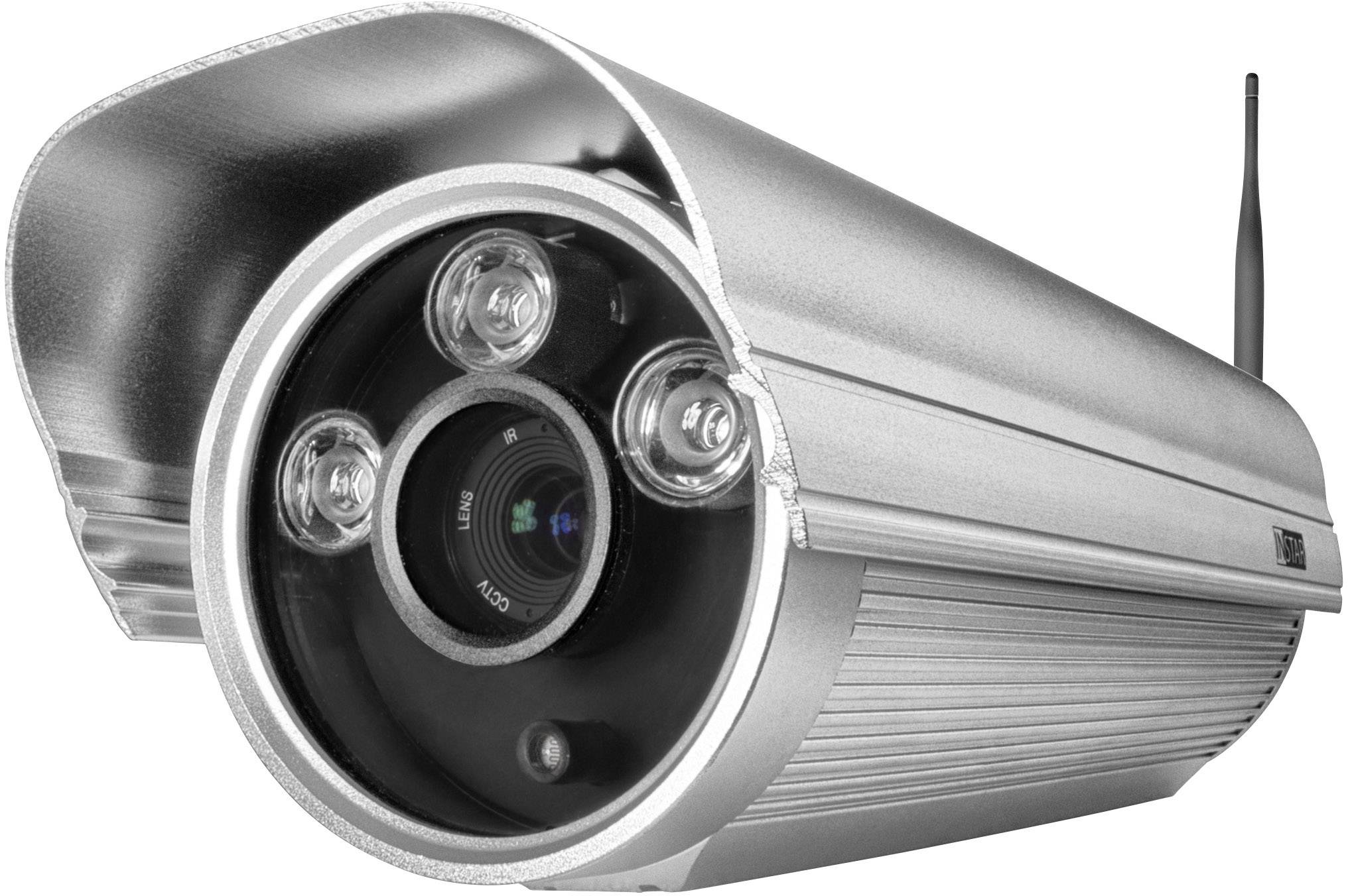 INSTAR IN-5907HD silver 10051 LAN, WLAN IP Überwachungskamera 1280 x 720 Pixel