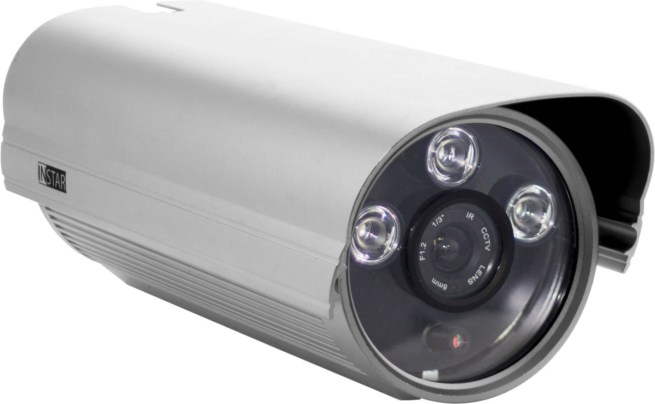 INSTAR IN-5907HD silver 10051 LAN, WLAN IP Überwachungskamera 1280 x 720 Pixel
