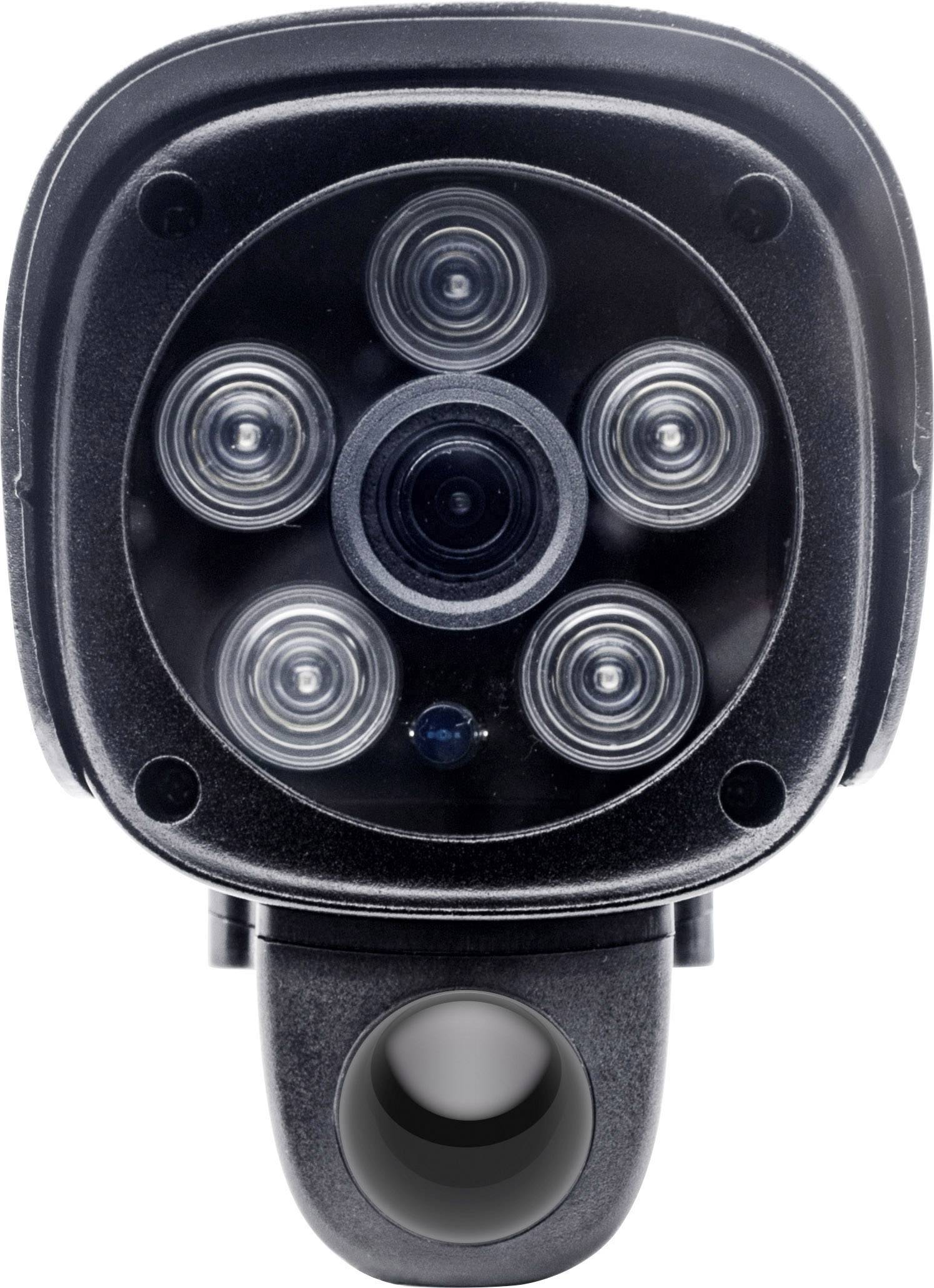 INSTAR IN-9008 Full HD black 10090 WLAN, LAN IP Überwachungskamera 1920 x 1080 Pixel