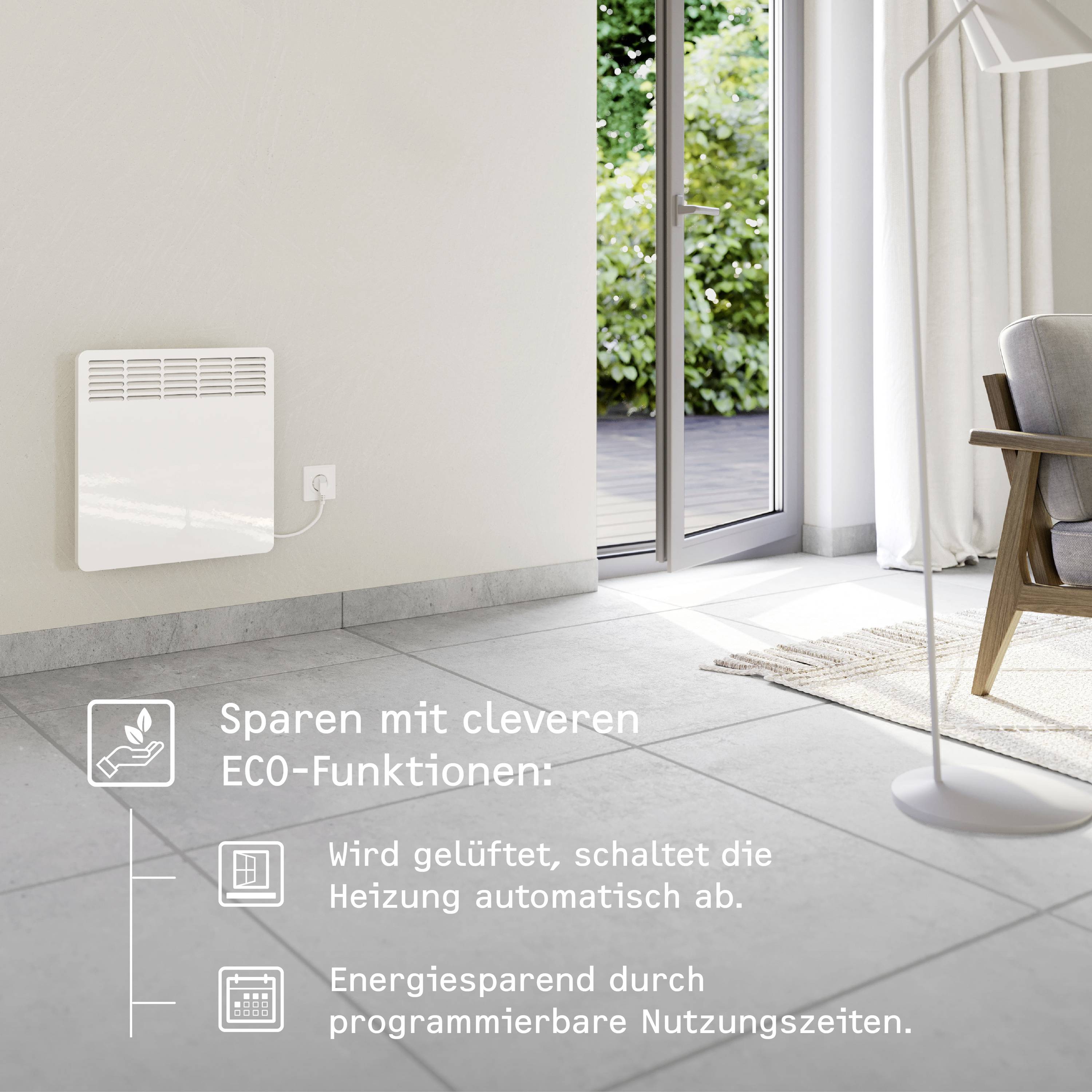 Stiebel Eltron 236526 Konvektor CNS 100 Trend 1000 W Alpinweiß