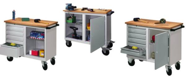 Pavoy 54541-109-003 Mobile Werkbank (B x H x T) 1090 x 915 x 600mm