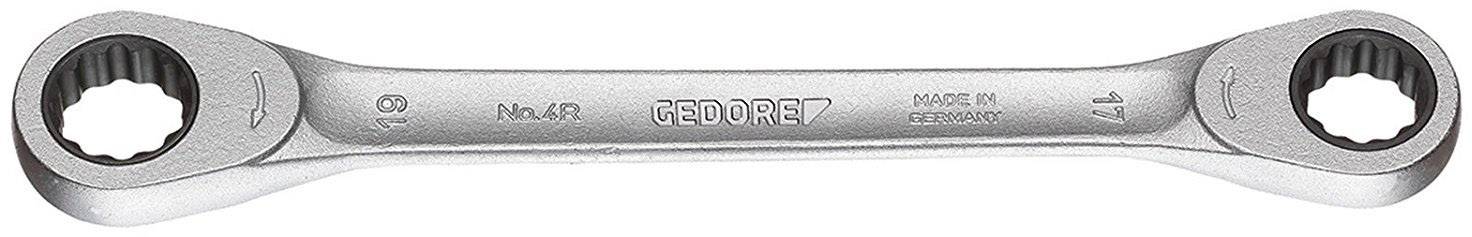 Gedore 2306794 4 R 14X15 Ring-Ratschenschlüssel Schlüsselweite (Metrisch) 14 - 15mm