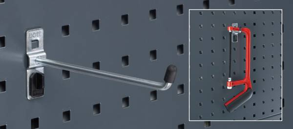 Bott 126384 Haken für Lochplatte 50mm 5St.
