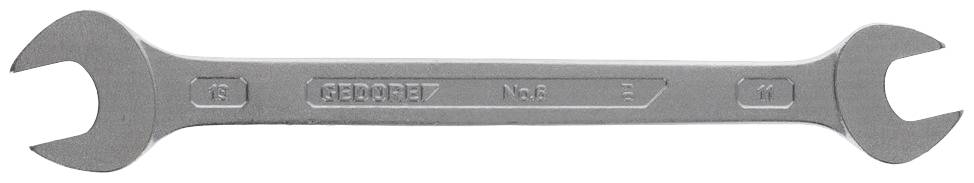 Doppelmaulschlüssel 6 11x13mm L.172mm verchr.GEDORE