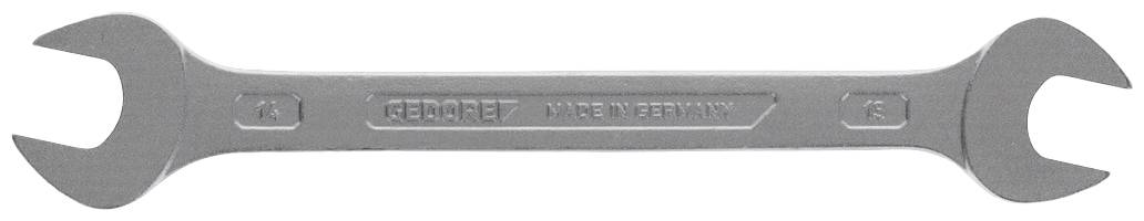 Doppelmaulschlüssel 6 13x14mm L.178mm verchr.GEDORE
