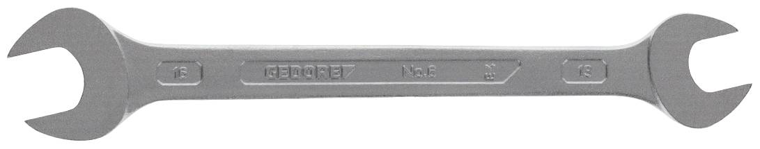 Doppelmaulschlüssel 6 13x16mm L.190mm verchr.GEDORE