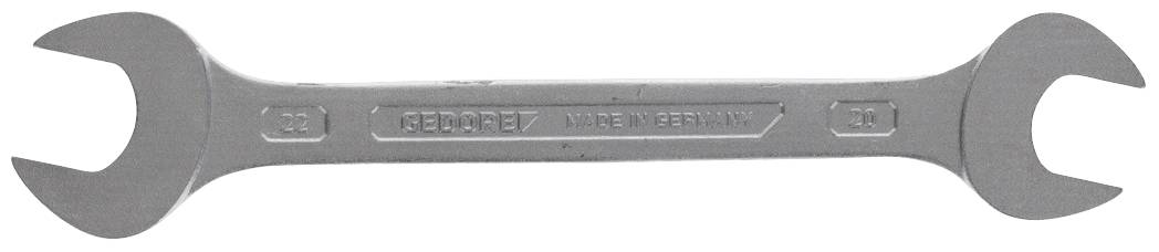 Doppelmaulschlüssel 6 20x22mm L.236mm verchr.GEDORE