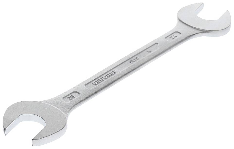 Gedore 6067310 6 24X26 Doppel-Maulschlüssel Schlüsselweite (Metrisch) 24 - 26 mm