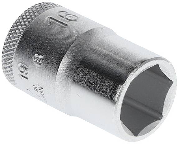 Steckschlüsseleinsatz 19 1/2 Zoll 6-kant SW 16mm L.39,5mm GEDORE