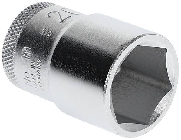 Steckschlüsseleinsatz 19 1/2 Zoll 6-kant SW 20mm L.40mm GEDORE