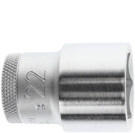 Steckschlüsseleinsatz 19 1/2 Zoll 6-kant SW 22mm L.41,5mm GEDORE