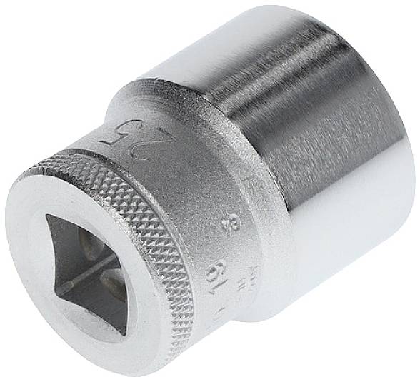 Steckschlüsseleinsatz 19 1/2 Zoll 6-kant SW 25mm L.41,5mm GEDORE
