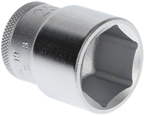 Steckschlüsseleinsatz 19 1/2 Zoll 6-kant SW 25mm L.41,5mm GEDORE