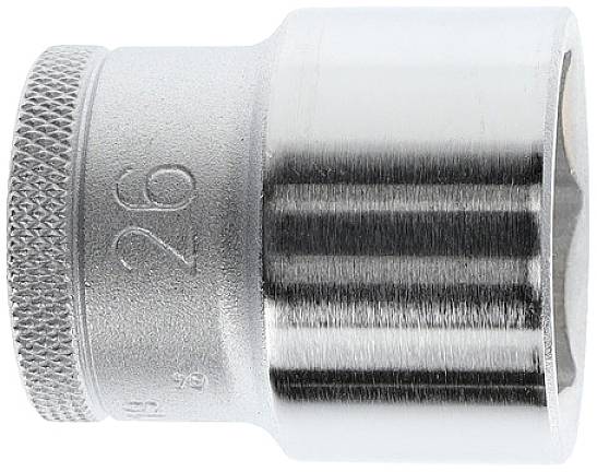 Gedore 19 26 6132070 Steckschlüsseleinsatz 26mm 1/2" (12.5 mm)